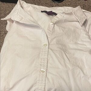 Gloria Vanderbilt White Shirt